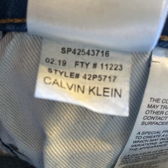 CALVIN KLEIN NWOT Super Skinny Jeans - Picture 5 of 6